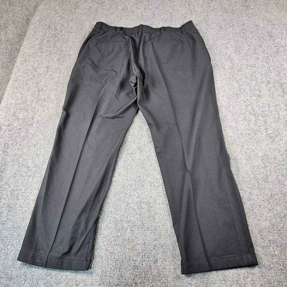 Under Armour Mens Golf Pants Black Performance Stretch Trousers 40/30 RN96510